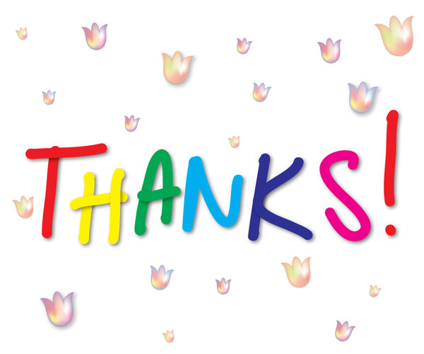 A big thank you